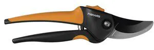 Fiskars SoftGrip 9-Inch Bypass Pruner, Precision-Ground Steel Blades, 3/4-Inch Cut Capacity Fiskars SoftGrip 9-Inch Bypass Pruner, Precision-Ground Steel Blades, 3/4-Inch Cut Capacity