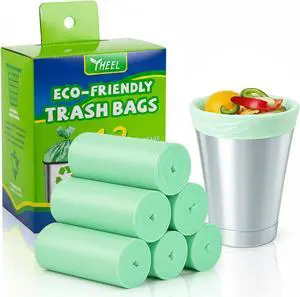 1.2 Gallon Small Trash Bags Mini Garbage Bags - 150 Count Unscented | Leak-Resistant and Tear-Resistant Odor Control for Bedroom Office Bathroom Small Wastebaskets 4.5L Bin Liners 1.2 Gallon Small Trash Bags Mini Garbage Bags - 150 Count Unscented | Leak-Resistant and Tear-Resistant Odor Control for Bedroom Office Bathroom Small Wastebaskets 4.5L Bin Liners