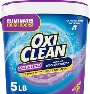 Odor Blasters Versatile Odor and Stain Remover Powder, 5 lb | Eliminates Tough Odors, Laundry Stain Remover, Oxygen-Powered Cleaning, Multi-Purpose Cleaner, Color Safe Formula Odor Blasters Versatile Odor and Stain Remover Powder, 5 lb | Eliminates Tough Odors, Laundry Stain Remover, Oxygen-Powered Cleaning, Multi-Purpose Cleaner, Color Safe Formula