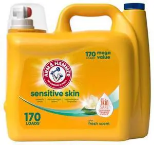 Sensitive Skin Plus Fresh Scent Liquid Laundry Detergent | Dermatologist Tested Formula, Hypoallergenic and Dye Free, 170 Loads, 170 fl oz Sensitive Skin Plus Fresh Scent Liquid Laundry Detergent | Dermatologist Tested Formula, Hypoallergenic and Dye Free, 170 Loads, 170 fl oz