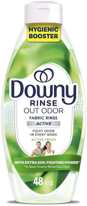 Laundry Odor Remover and Fabric Softener for Activewear, Active Fresh Scent, 48 oz Laundry Odor Remover and Fabric Softener for Activewear, Active Fresh Scent, 48 oz