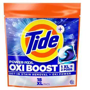 Laundry Detergent Pacs, 18 Count, Set-In Stain Removal + Oxi Power, laundry soap detergent pacs Laundry Detergent Pacs, 18 Count, Set-In Stain Removal + Oxi Power, laundry soap detergent pacs