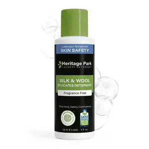 Delicates Detergent - Fragrance Free - 4 fl oz | EWG Verified & EPA Safer Choice - Enzyme-Free Liquid Detergent - Hypoallergenic, Dermatologist Tested, Gentle on Silk & Wool Delicates Detergent - Fragrance Free - 4 fl oz | EWG Verified & EPA Safer Choice - Enzyme-Free Liquid Detergent - Hypoallergenic, Dermatologist Tested, Gentle on Silk & Wool