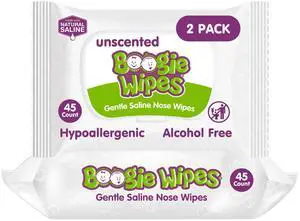 Gentle Saline Nose Wipes Unscented - 90 Count | Hypoallergenic & Alcohol-Free, Allergy Relief, Made with Natural Saline, Aloe, Chamomile & Vitamin E, Diaper Bag Essential Gentle Saline Nose Wipes Unscented - 90 Count | Hypoallergenic & Alcohol-Free, Allergy Relief, Made with Natural Saline, Aloe, Chamomile & Vitamin E, Diaper Bag Essential