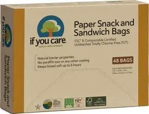 Sandwich Bags, Natural , 48 Count Sandwich Bags, Natural , 48 Count