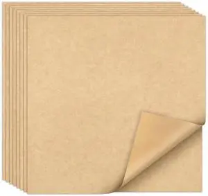 12 x 12" Grease Resistant Deli Paper Precut Sheets, 100 Pcs | Kraft Unbleached Food Basket Liners, Sandwich Wrapping Paper, for Deli Food, BBQ, Picnic, Party 12 x 12" Grease Resistant Deli Paper Precut Sheets, 100 Pcs | Kraft Unbleached Food Basket Liners, Sandwich Wrapping Paper, for Deli Food, BBQ, Picnic, Party