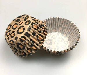 Leopard Animal Paper Muffin Cupcake Liners Cases Baking Cups 100 pcs,Standard Size 2x1.25inch Leopard Animal Paper Muffin Cupcake Liners Cases Baking Cups 100 pcs,Standard Size 2x1.25inch