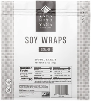 Sushi Party Soy Wrapper, Sesame, 20 Count, 3.5 Ounce Bag Sushi Party Soy Wrapper, Sesame, 20 Count, 3.5 Ounce Bag