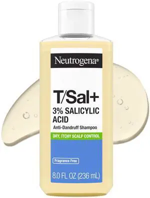 T/Sal+ 3% Salicylic Acid Anti-Dandruff Shampoo, 8 fl oz | Clears Persistent Itchy Flakes, Adds Hydration to Scalp, with Piroctone Olamine, Vitamin E, Pro-Vitamin B5 T/Sal+ 3% Salicylic Acid Anti-Dandruff Shampoo, 8 fl oz | Clears Persistent Itchy Flakes, Adds Hydration to Scalp, with Piroctone Olamine, Vitamin E, Pro-Vitamin B5