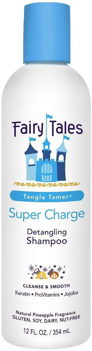 Tangle Tamer Detangling Shampoo for Kids - Ultra Moisturizing and Anti Frizz Protection - Paraben Free, Sulfate Free - 12 Oz Tangle Tamer Detangling Shampoo for Kids - Ultra Moisturizing and Anti Frizz Protection - Paraben Free, Sulfate Free - 12 Oz