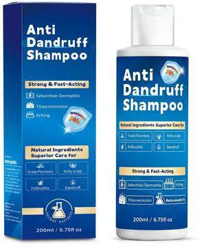 1% Ketoconazole Anti-Dandruff Shampoo, Scalp Treatment for Seborrheic Dermatitis & Psoriasis Symptoms, Itchy Scalp Relief & Flakes Control, Hydrating Care for Men & Women 1% Ketoconazole Anti-Dandruff Shampoo, Scalp Treatment for Seborrheic Dermatitis & Psoriasis Symptoms, Itchy Scalp Relief & Flakes Control, Hydrating Care for Men & Women