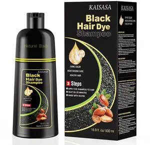 Black Hair Dye Shampoo 3 in 1,Hair Color Shampoo for Women and Men | Hair Dye Shampoo Covers Gray Hair Black Hair Dye Shampoo 3 in 1,Hair Color Shampoo for Women and Men | Hair Dye Shampoo Covers Gray Hair