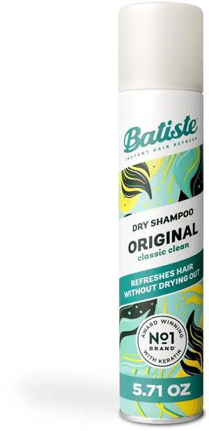 Dry Shampoo, Original Classic Clean Fragrance, 5.71 Oz | Citrus and Floral Scent, Award Winning Brand, Instantly Refresh Hair & Absorb Oil Between Washes Dry Shampoo, Original Classic Clean Fragrance, 5.71 Oz | Citrus and Floral Scent, Award Winning Brand, Instantly Refresh Hair & Absorb Oil Between Washes