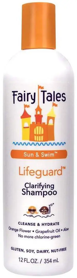 Sun & Swim Lifeguard Kids Clarifying Shampoo - Chlorine Removal Swim Shampoo for Kids - Removes Green Pool Tones, Sea Salt & Mineral Buildup - Citrus Scent - 12 oz Sun & Swim Lifeguard Kids Clarifying Shampoo - Chlorine Removal Swim Shampoo for Kids - Removes Green Pool Tones, Sea Salt & Mineral Buildup - Citrus Scent - 12 oz