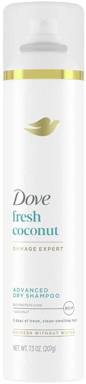 Advanced Dry Shampoo Fresh Coconut Refresh & Revive Hair 7.3 oz | For all hair types, for clean hair between washes, weightless formula, softens and smooths, with coconut scent Advanced Dry Shampoo Fresh Coconut Refresh & Revive Hair 7.3 oz | For all hair types, for clean hair between washes, weightless formula, softens and smooths, with coconut scent