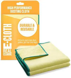 High Performance Dusting Cloth, Reusable & Dual-Sided - 2 Pack | Reusable & Washable Cleaning Cloths for Home, Kitchen, Glass, Wood & Granite, Streak Free Cleaning Supplies High Performance Dusting Cloth, Reusable & Dual-Sided - 2 Pack | Reusable & Washable Cleaning Cloths for Home, Kitchen, Glass, Wood & Granite, Streak Free Cleaning Supplies