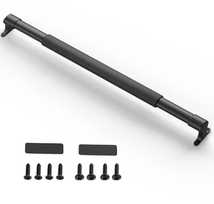 RV Screen Door Handle,Reinforced Protector Grab Bar for Camper Door | Easy Grip Handle, Adjustable 21.5"-32", Centering Guide Marks, Aluminum Bar with Zinc Alloy Base, Protects Screen Doors-Black RV Screen Door Handle,Reinforced Protector Grab Bar for Camper Door | Easy Grip Handle, Adjustable 21.5"-32", Centering Guide Marks, Aluminum Bar with Zinc Alloy Base, Protects Screen Doors-Black