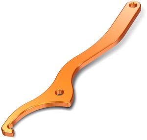 Shock Absorber Wrench WP Shock Motorcycle Orange | Compatible with KTM 2016-2022 125-450 SX SX-F XC XC-F,2017-2022 125-500 ALL ENDURO models Shock Absorber Wrench WP Shock Motorcycle Orange | Compatible with KTM 2016-2022 125-450 SX SX-F XC XC-F,2017-2022 125-500 ALL ENDURO models
