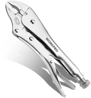 Locking Pliers, 10-inch Curved Jaw Vice Grips pliers | Chromium-Vanadium Steel Locking Pliers with Wire Cutter, Locking Adjustable Vise Grips for Clamping Twisting Welding Locking Pliers, 10-inch Curved Jaw Vice Grips pliers | Chromium-Vanadium Steel Locking Pliers with Wire Cutter, Locking Adjustable Vise Grips for Clamping Twisting Welding