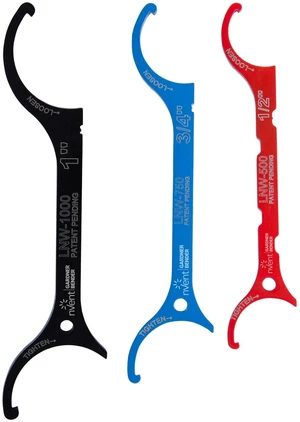 LNW locknut wrench, Assorted | For 1/2 in, 3/4 in, and 1 in UL Locknuts, Thin Steel Construction LNW locknut wrench, Assorted | For 1/2 in, 3/4 in, and 1 in UL Locknuts, Thin Steel Construction