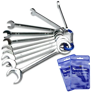 Mini Ignition Wrench Set Metric 10 Pcs 4mm-11mm Spanner Wrench | Open End and Box End Combination Spanner, Storage Pouches and Key Chains for Assembling Furniture Small Equipment Mini Ignition Wrench Set Metric 10 Pcs 4mm-11mm Spanner Wrench | Open End and Box End Combination Spanner, Storage Pouches and Key Chains for Assembling Furniture Small Equipment