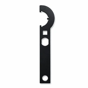 Carbon Steel Hook Spanner Wrench, 3/8-Inch Drive Wrench for Steering Stem Nut and Slotted Round Nut Removal, Installation and Tightening Carbon Steel Hook Spanner Wrench, 3/8-Inch Drive Wrench for Steering Stem Nut and Slotted Round Nut Removal, Installation and Tightening