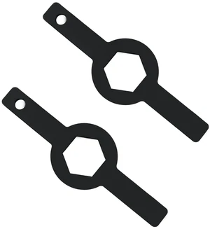 TB123A Washer Spanner Wrench (1-11/16" GE Washer Only) | For GE WX5X1325, WX05X1325, Fit Kenmore/Whirlpool, 1-11/16" GE Washer Only, HD Tub Nut Wrench Whirlpool, 2Pcs TB123A Washer Spanner Wrench (1-11/16" GE Washer Only) | For GE WX5X1325, WX05X1325, Fit Kenmore/Whirlpool, 1-11/16" GE Washer Only, HD Tub Nut Wrench Whirlpool, 2Pcs