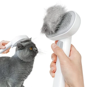 Cat Brush for Shedding, Cat Brushes for Indoor Cats, Cat Brush for Long or Short Haired Cats, Cat Grooming Brush Cat Comb for Kitten Rabbit Massage Removes Loose Fur Cat Brush for Shedding, Cat Brushes for Indoor Cats, Cat Brush for Long or Short Haired Cats, Cat Grooming Brush Cat Comb for Kitten Rabbit Massage Removes Loose Fur