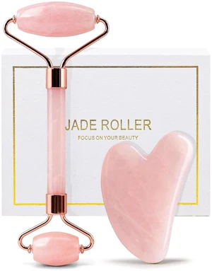 CozyNestFinds Face Massager Rose Quartz Face Roller & Gua Sha Facial Tool Set, Muscle Tension Relief, Skin Care Gifts for Woman/Men, Skin Care Gifts CozyNestFinds Face Massager Rose Quartz Face Roller & Gua Sha Facial Tool Set, Muscle Tension Relief, Skin Care Gifts for Woman/Men, Skin Care Gifts