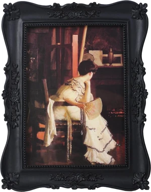 CozyNestFinds Wallet Size Picture Frames 2.5 x 3.5 Small Vintage Picture Frames Antique Gallery Wall Decor with Victorian Style for Wall Mount and Tabletop Display Retro Home Decor, Black CozyNestFinds Wallet Size Picture Frames 2.5 x 3.5 Small Vintage Picture Frames Antique Gallery Wall Decor with Victorian Style for Wall Mount and Tabletop Display Retro Home Decor, Black