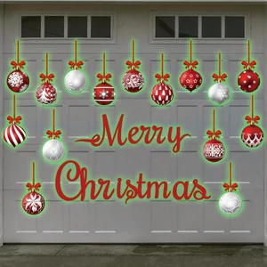 CozyNestFinds 36 Pcs Christmas Garage Door Magnets Decorations, Glow in The Dark Xmas Ball Garage Door Decorations, Merry Christmas Magnets for Refrigerator Fridge Kitchen Car Indoor Outdoor Decor CozyNestFinds 36 Pcs Christmas Garage Door Magnets Decorations, Glow in The Dark Xmas Ball Garage Door Decorations, Merry Christmas Magnets for Refrigerator Fridge Kitchen Car Indoor Outdoor Decor