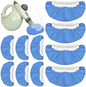 10 Pack Blue Microfiber Cloth Fit for Handheld Steam Shot | High Density Microfiber | Compatible with Handheld Steamer Window Clean Tool | For Bissell, WSRYYCC, Phueut, etc. 10 Pack Blue Microfiber Cloth Fit for Handheld Steam Shot | High Density Microfiber | Compatible with Handheld Steamer Window Clean Tool | For Bissell, WSRYYCC, Phueut, etc.
