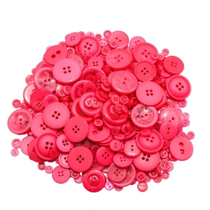 500-600 Pcs Rose Red Resion Buttons for Crafts, 4 Holes Assorted Sizes Resin Buttons, for Crafting, Arts, DIY, Decoration, Sewing (Rose Red) 500-600 Pcs Rose Red Resion Buttons for Crafts, 4 Holes Assorted Sizes Resin Buttons, for Crafting, Arts, DIY, Decoration, Sewing (Rose Red)