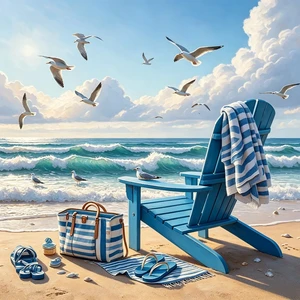 Beach 5D Diamond Painting Kit for Adults, Ocean Scene Diamond Art Kits | Full Round Drill Coastal Scene Gem Painting Paint by Diamonds Relaxing DIY Craft for Home Wall Decor 13.7x13.7inch Beach 5D Diamond Painting Kit for Adults, Ocean Scene Diamond Art Kits | Full Round Drill Coastal Scene Gem Painting Paint by Diamonds Relaxing DIY Craft for Home Wall Decor 13.7x13.7inch