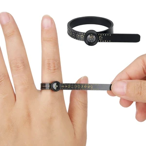 Upgraded Ring Sizer Measuring Tool, Ring Measurer and Ring Sizer 1-17 | Measure Ring Jewelry Size at Home, Magnifier for Clear Reading, Includes Half Sizes, Reusable for Men & Women Upgraded Ring Sizer Measuring Tool, Ring Measurer and Ring Sizer 1-17 | Measure Ring Jewelry Size at Home, Magnifier for Clear Reading, Includes Half Sizes, Reusable for Men & Women