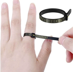 Ring Sizer Measuring Set Reusable Finger Size Gauge Measure Tool Jewelry Sizing Tools 1-17 USA Rings Size Ring Sizer Measuring Set Reusable Finger Size Gauge Measure Tool Jewelry Sizing Tools 1-17 USA Rings Size
