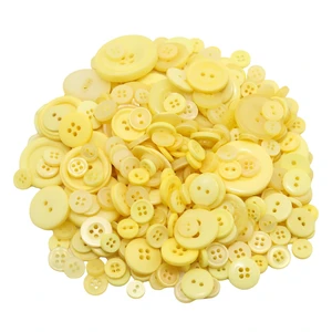 About 300 Pcs Yellow Resion Buttons for Crafts, 4 Holes Assorted Sizes Resin Buttons, for Crafting, Arts, DIY, Decoration, Sewing (Yellow) About 300 Pcs Yellow Resion Buttons for Crafts, 4 Holes Assorted Sizes Resin Buttons, for Crafting, Arts, DIY, Decoration, Sewing (Yellow)