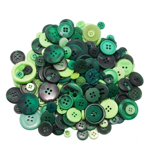 About 300 Pcs Green Resion Buttons for Crafts, 4 Holes Assorted Sizes Resin Buttons, for Crafting, Arts, DIY, Decoration, Sewing (Green) About 300 Pcs Green Resion Buttons for Crafts, 4 Holes Assorted Sizes Resin Buttons, for Crafting, Arts, DIY, Decoration, Sewing (Green)