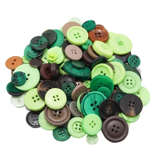 About 300 Pcs Green and Brown Resion Buttons for Crafts, 4 Holes Assorted Sizes Resin Buttons, for Crafting, Arts, DIY, Decoration, Sewing (Green and Brown) About 300 Pcs Green and Brown Resion Buttons for Crafts, 4 Holes Assorted Sizes Resin Buttons, for Crafting, Arts, DIY, Decoration, Sewing (Green and Brown)