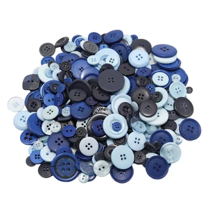 500-600 Pcs Blue Resion Buttons for Crafts, 4 Holes Assorted Sizes Resin Buttons, for Crafting, Arts, DIY, Decoration, Sewing (Blue) 500-600 Pcs Blue Resion Buttons for Crafts, 4 Holes Assorted Sizes Resin Buttons, for Crafting, Arts, DIY, Decoration, Sewing (Blue)