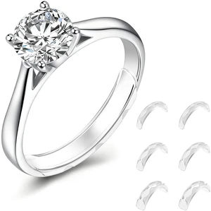 Ring Guards for Loose Rings, 6 Pack Invisible Ring Size Adjuster | Reduces Size by 0.5-1, Stop Spin and Slip, Invisible Design for Women and Men, 2 Styles Insert and Spiral Ring Guards for Loose Rings, 6 Pack Invisible Ring Size Adjuster | Reduces Size by 0.5-1, Stop Spin and Slip, Invisible Design for Women and Men, 2 Styles Insert and Spiral