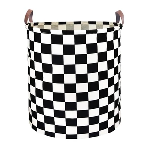 Waterproof Laundry Hamper Collapsible Laundry Basket Leather Handle Laundry Bag Large Clothes Storage Toy Organization for Bathroom Bedroom Laundryroom College Dorms Waterproof Laundry Hamper Collapsible Laundry Basket Leather Handle Laundry Bag Large Clothes Storage Toy Organization for Bathroom Bedroom Laundryroom College Dorms