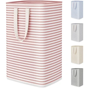75L Large Collapsible Laundry Basket with Extended Handles, Pink | Foldable Laundry Hamper, Tall Dirty Clothes Basket, Waterproof, Freestanding Design for Bedroom, Bathroom, College Dorm 75L Large Collapsible Laundry Basket with Extended Handles, Pink | Foldable Laundry Hamper, Tall Dirty Clothes Basket, Waterproof, Freestanding Design for Bedroom, Bathroom, College Dorm