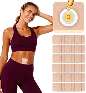 48PCS Castor Oil Patches, Castor Oil Pack Wrap, Belly Button Patch | Organic Cotton, Breathable & Self-Adhesive Pads, Anti Leakage, No Wash, Portable, Without Castor Oil, Beige 48PCS Castor Oil Patches, Castor Oil Pack Wrap, Belly Button Patch | Organic Cotton, Breathable & Self-Adhesive Pads, Anti Leakage, No Wash, Portable, Without Castor Oil, Beige