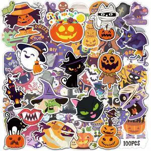 Halloween Stickers | 100 PCS Halloween Party Favors - Halloween Games Toys Gifts Party Supplies - Crafts Accessories Treats Bulk for Classroom Halloween Stickers | 100 PCS Halloween Party Favors - Halloween Games Toys Gifts Party Supplies - Crafts Accessories Treats Bulk for Classroom