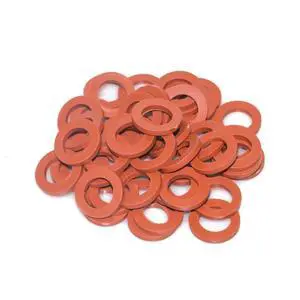 Garden Hose Washer Rubber, Heavy Duty Red Rubber Washer Fit All Standard 3/4 Inch Garden Hose Fittings, 50 Packs Garden Hose Washer Rubber, Heavy Duty Red Rubber Washer Fit All Standard 3/4 Inch Garden Hose Fittings, 50 Packs