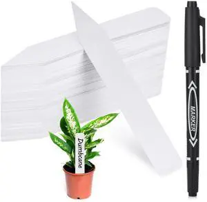 Plant Labels, Outdoor Waterproof Garden Markers, Plastic Nursery Seed Plant Tags with Bonus a Permanent Marking Pen, Gardening Gifts for Women Men 120PCS Darfukei Plant Labels, Outdoor Waterproof Garden Markers, Plastic Nursery Seed Plant Tags with Bonus a Permanent Marking Pen, Gardening Gifts for Women Men 120PCS Darfukei