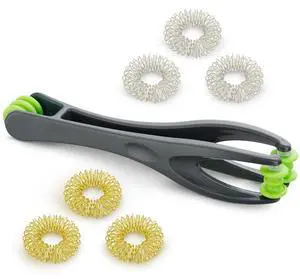 Finger & Hand Massager Set - 1 Dual-Sided Massage Roller, 6 Finger Massage Rings - Deep Tissue Comfort & Acupressure Therapy Tools for Arthritis, Carpal Tunnel, Stress & Pain Relief Finger & Hand Massager Set - 1 Dual-Sided Massage Roller, 6 Finger Massage Rings - Deep Tissue Comfort & Acupressure Therapy Tools for Arthritis, Carpal Tunnel, Stress & Pain Relief