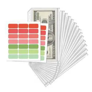 16 Pcs A6 Zippered Binder Envelope Pouches for 6-Ring Budget Cash System, Clear Inserts for Money Saving and Budgeting, With 42 Sticky Labels 16 Pcs A6 Zippered Binder Envelope Pouches for 6-Ring Budget Cash System, Clear Inserts for Money Saving and Budgeting, With 42 Sticky Labels