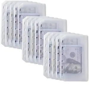 15pcs A7 Mini Binder Pockets with No Zippers, Zipless Budget Envelopes for Cash System, A7 Binder Pouch for 6 Ring Binder, Money Folder Organizer for Cash. 15pcs A7 Mini Binder Pockets with No Zippers, Zipless Budget Envelopes for Cash System, A7 Binder Pouch for 6 Ring Binder, Money Folder Organizer for Cash.